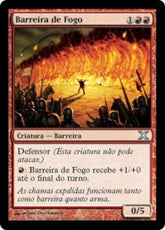 Barreira de Fogo / Wall of Fire - Magic: The Gathering - MoxLand